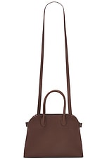 The Row Soft Margaux 10 Bag in Dark Mocha, view 1, click to view large image.