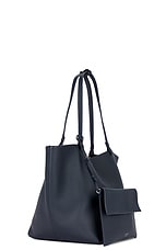 The Row Park Tote Three in Virginia Blue, view 4, click to view large image.