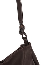 The Row Samia Bag in DARK BROWN, view 6, click to view large image.