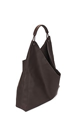 The Row Bindle 3 Bag in Dark Brown & Black, view 5, click to view large image.