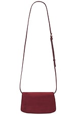 The Row Sofia Bag in Syram Red & Chianti, view 3, click to view large image.