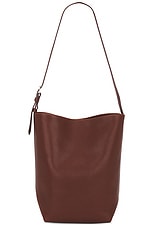 The Row Medium Park Tote Belt in New Burgundy, view 1, click to view large image.