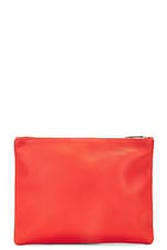 The Row Allegra Pouch in Candy Red ANS, view 3, click to view large image.