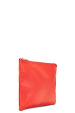 The Row Allegra Pouch in Candy Red ANS, view 4, click to view large image.