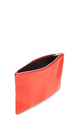 The Row Allegra Pouch in Candy Red ANS, view 5, click to view large image.