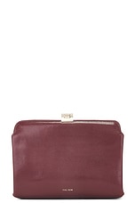 The Row Amazon Clutch in Raisin SHG, view 1, click to view large image.