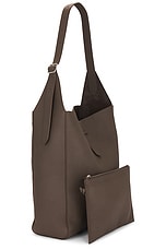 The Row Blake Hobo Lux Grain Bag in Elephant PLD, view 3, click to view large image.