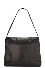 The Row Nuance Hobo Bag in Black ANS | FWRD