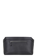 The Row Terrasse Pouch in Black PLD, view 1, click to view large image.