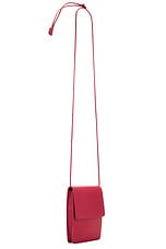 The Row Belt Pouch Bag in Cherry PLD, view 3, click to view large image.
