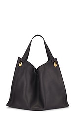 The Row Alexia Bag in Black ANG, view 3, click to view large image.