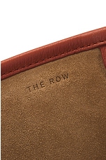 The Row Medium N/S Park Tote Bag in Rust PLD, view 6, click to view large image.