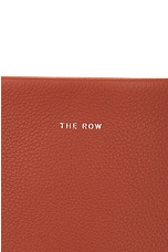 The Row Medium N/S Park Tote Bag in Rust PLD, view 7, click to view large image.