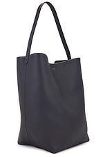 The Row Large N/S Park Tote Bag in Marine PLD, view 4, click to view large image.