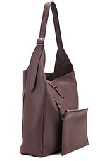 The Row Blake Hobo Lux Grain Bag in Acajou PLD, view 3, click to view large image.