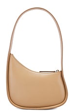 The Row Half Moon Bag in Warm Chestnut Light Gold, view 1, click to view large image.