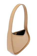 The Row Half Moon Bag in Warm Chestnut Light Gold, view 4, click to view large image.