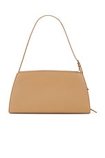 The Row Dalia Baguette Bag in Warm Chestnut Light Gold, view 2, click to view large image.