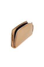 The Row Dalia Baguette Bag in Warm Chestnut Light Gold, view 4, click to view large image.