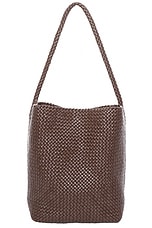 MIESROHE ミースロエ WOVEN LETHER BAG ブラウン Loewe - Missy Buffalo Smooth & Woven Leather Shoulder Bag