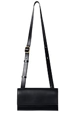 The Row Belt Flap Bag in Black ANG | FWRD