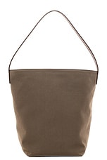 The Row Medium N/S Park Tote in Taupe Ans | FWRD