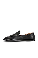 The Row Canal Loafers in Black, view 5, click to view large image.