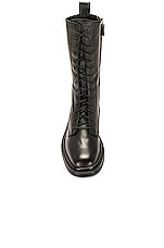 The Row Ranger Lace Up Boot in Black, view 4, click to view large image.