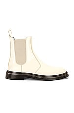 The Row Elastic Ranger Boot in Eggshell, view 1, click to view large image.