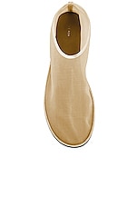 The Row Sock Shoe in Nude, view 4, click to view large image.