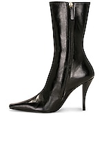 The Row Shrimpton High Boot in Black, view 5, click to view large image.