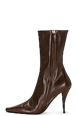 The Row Shrimpton High Boot in Noisette, view 5, click to view large image.
