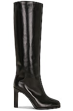 The Row Wide Shaft Boot in Black, view 1, click to view large image.