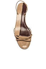 The Row Harlow 35 Sandal in Hemp, view 4, click to view large image.