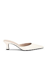 The Row Cybil Mule in Off White, view 1, click to view large image.