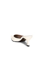 The Row Cybil Mule in Off White, view 3, click to view large image.