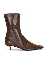 The Row Shrimpton Boot in Noisette, view 1, click to view large image.