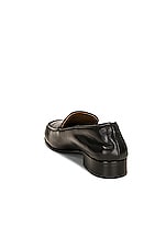 The Row Flynn Loafer in Black, view 3, click to view large image.