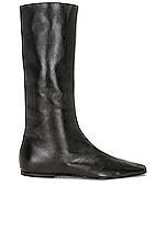 The Row Bette Boot in Black, view 1, click to view large image.