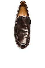 The Row Flynn Loafer in Brown, view 4, click to view large image.