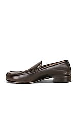 The Row Flynn Loafer in Brown, view 5, click to view large image.
