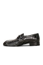 The Row Soft Loafer in Black, view 5, click to view large image.