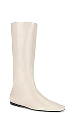 The Row Bette Boot in Ivory, view 2, click to view large image.