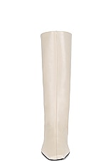The Row Bette Boot in Ivory, view 4, click to view large image.