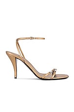 The Row Cleo Bijoux Sandal in Old Gold & Silver, view 1, click to view large image.