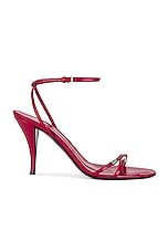 The Row Cleo Bijoux Sandal in Ribes & Silver, view 1, click to view large image.