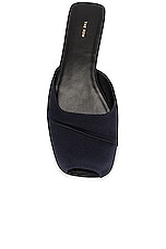 The Row Milla Flat in Navy, view 4, click to view large image.