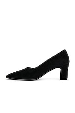 The Row Marta Pump in Black, view 5, click to view large image.