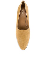 The Row Marta Pump in Tan, view 4, click to view large image.