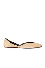 The Row Gemma Ballet Flat in Trench, view 1, click to view large image.
